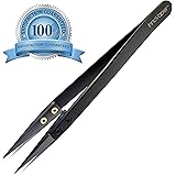 Authentic InnoVaper Precision Black Ceramic Tweezers - Non-Conductive and Heat Resistant to High Temperatures for Pinching Coils While Firing - NO MORE BROKEN TIPS!