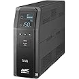 APC by Schneider Electric UPS, 1500VA Sine Wave UPS Battery Backup & Surge Protector, BR1500MS2 Backup Battery with AVR, (2)