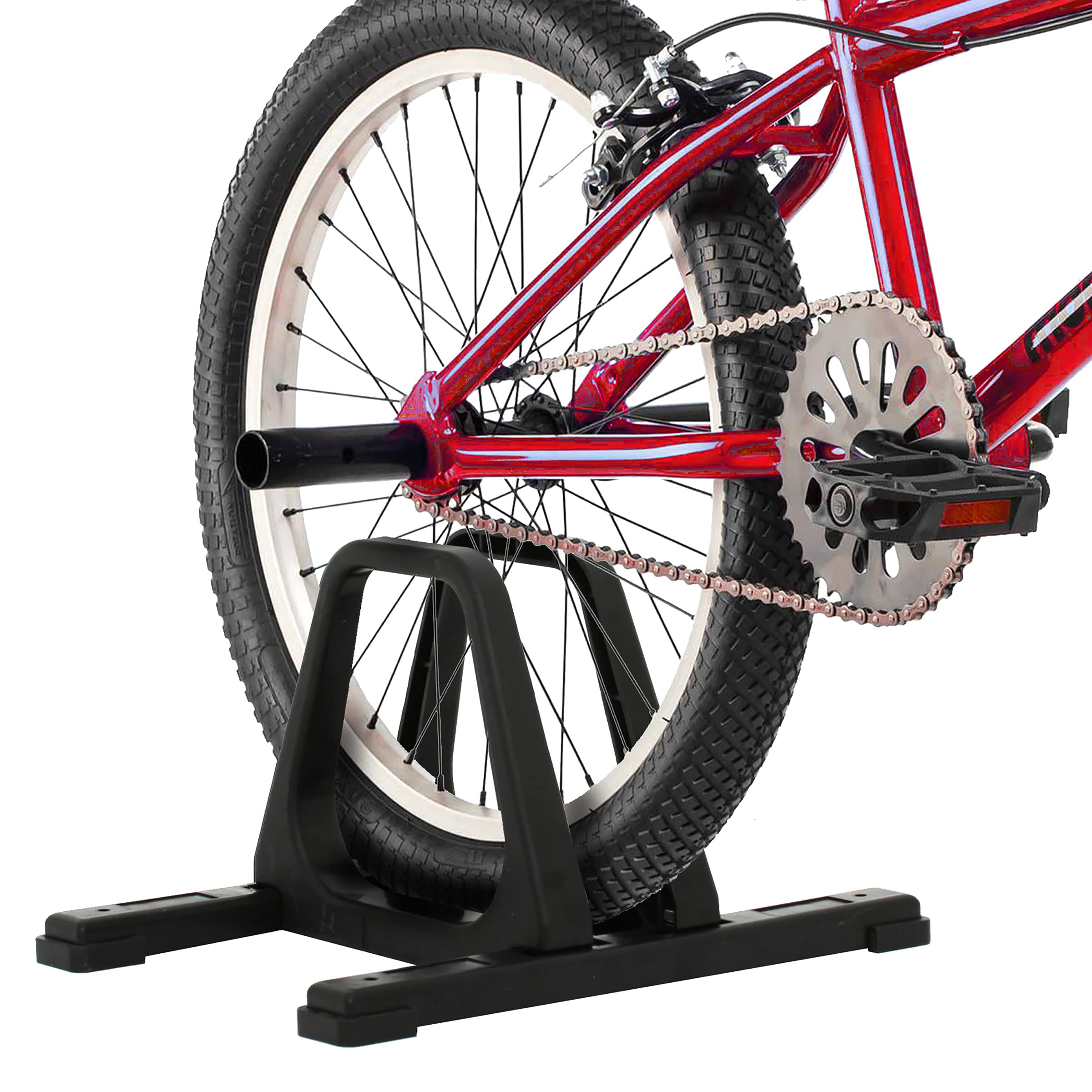 Photo 1 of RAD Cycle Bike Stand Portable Floor Rack Bicycle Park for Smaller Bikes Lightweight and Sturdy Ready for The BMX Racing Track