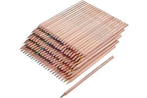 Amazon Aware Colored Pencils, Pre-Sharpened, 120 pack (24 colors, 5 each), Multicolor
