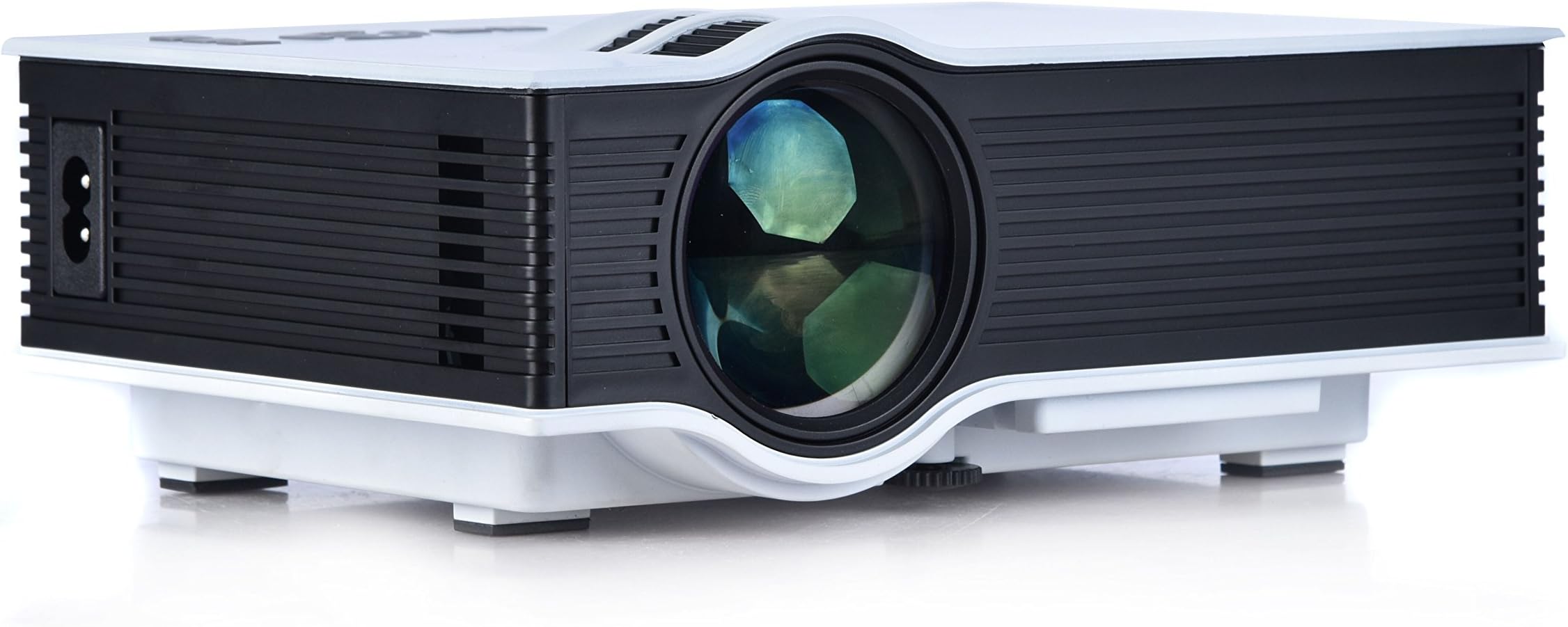 Zenhon Full Color HD Multimedia LED 800 Lumens LCD Home Cinema Theater Portable Projector USB/AV/SD/HDMI Interface Video Games,compatible with your iphone and galaxy