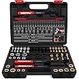 Thread Repair Thread Chaser Tool Set - 49PCS Thread Cleaner Rethreading Master Kit Metric SAE Bolt Restorer File Nut Rethreader Automotive Wheel Stud Spark Plug Engine Standard Screw Threading UNC UNF