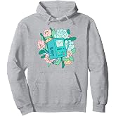 Adventure Time BMO Floral Smile Pullover Hoodie