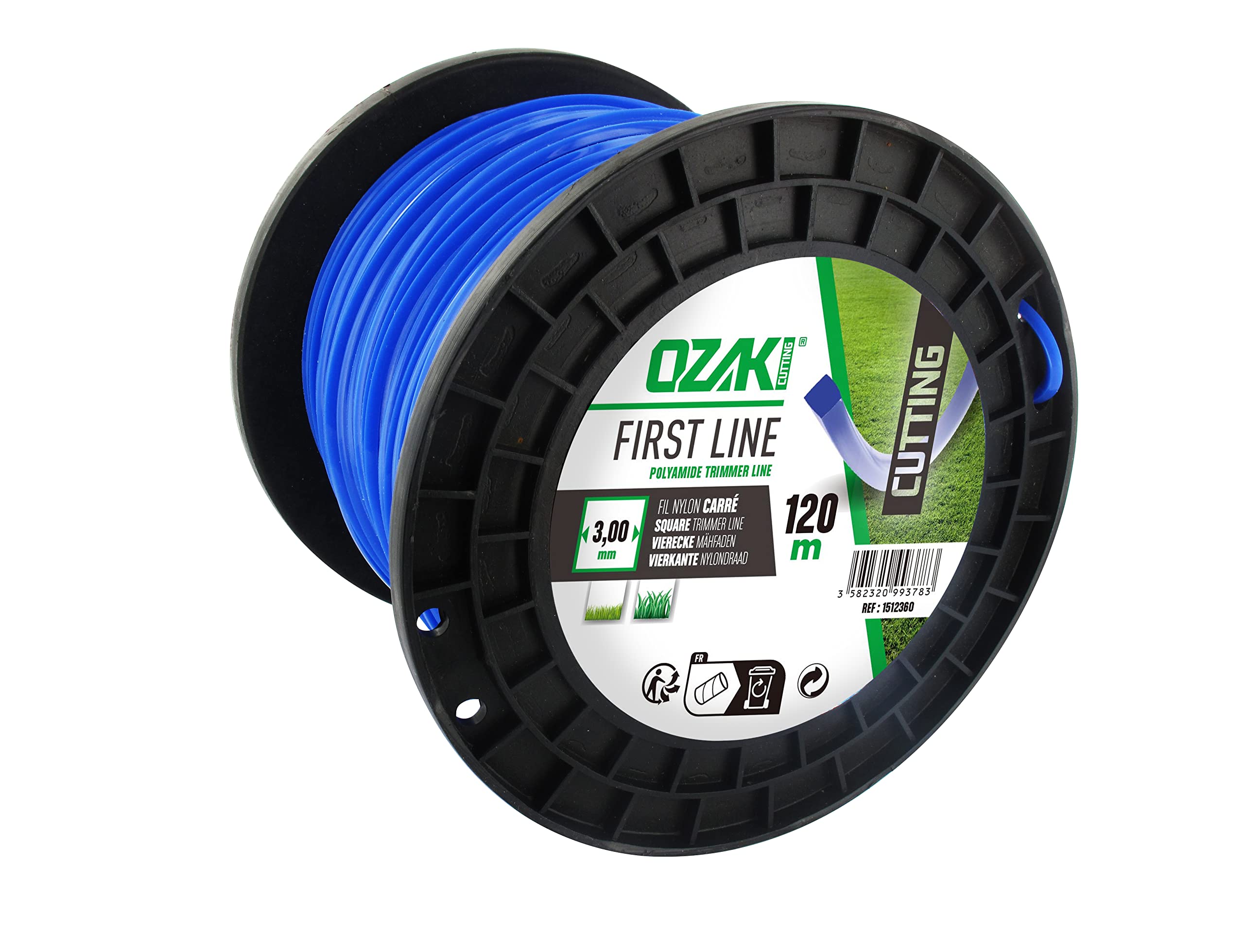 Greenstar Blue Nylon Thread Reel - 120 Metres (3mm Diameter)