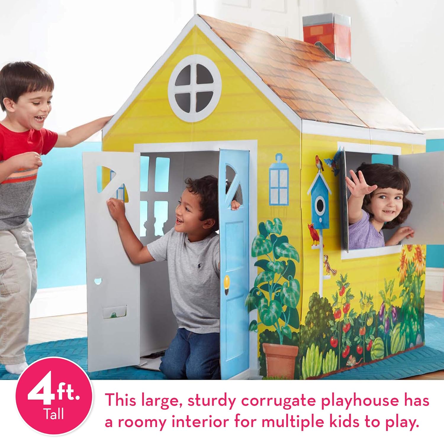 melissa and doug cardboard house