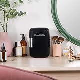 Russell Hobbs Mini Cooler 4L 6 Can AC DC Portable Cooler Warmer Retro Black view 7