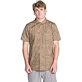 Volcom Mens Short Sleeve Button Down Woven Shirt