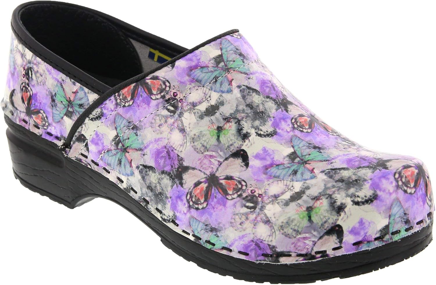 butterfly clogs