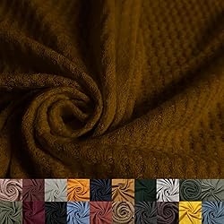 Texco Inc 59" Wide Rayon Spandex Waffle Open Knit