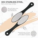BRITS N STUFF 3 PCS Pedicure Foot File - Anti Rust Callus Remover view 3