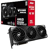 ASUS TUF Gaming Radeon RX 9070 XT OC Edition 16GB GDDR6 Gaming Graphics Card (PCIe® 5.0, 16GB GDDR6, HDMI/DP 2.1, 3.125-slot,