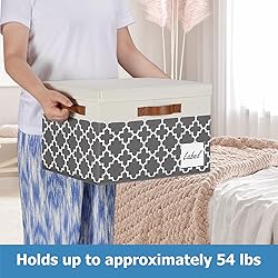 GhvyenntteS Extra Large Storage Bins with