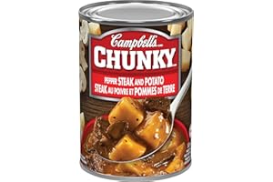 Campbell's Chunky Pepper Steak and Potato Soup, 540 mL