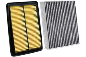 RVgolf Engine+Cabin Air Filters Fit for Nissan Rogue 2014-2020, Rogue Sport 2017-2022, Qashqai 2017-2022 Engine Air Filter Replacement Cabin Air Filter Accessories# CF11854 CA11858
