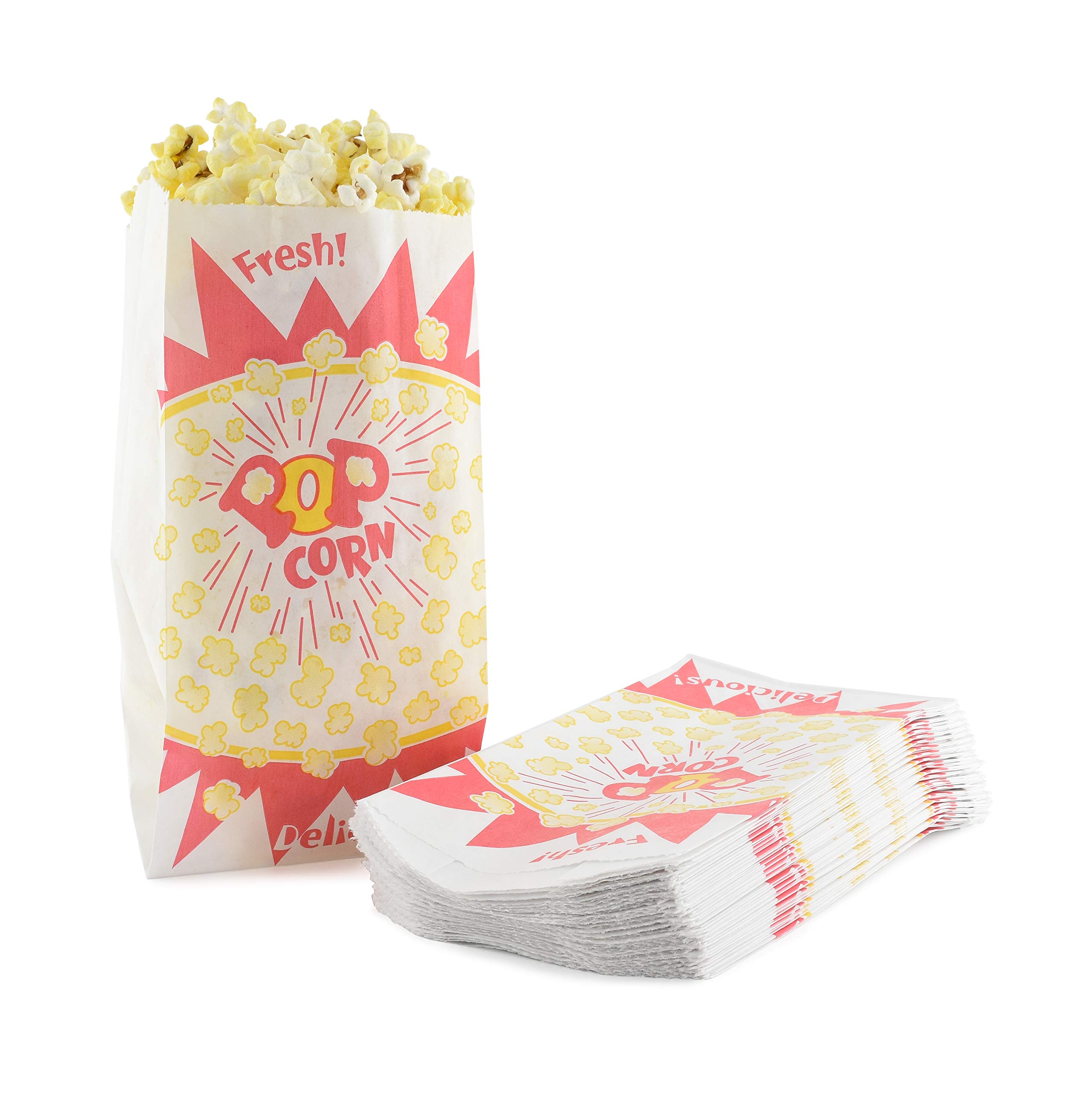 Photo 1 of 1.5 oz Popcorn Bag - Burst Design, 1000 per Case
