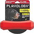 Playology Squeaky Chew Stick Dog Toy for Large to X-Large Dogs 50 lbs & up | Engaging All-Natural Beef Scented Chew Toy for Tough Chewers | Easy to Clean & Non-Toxic Materials