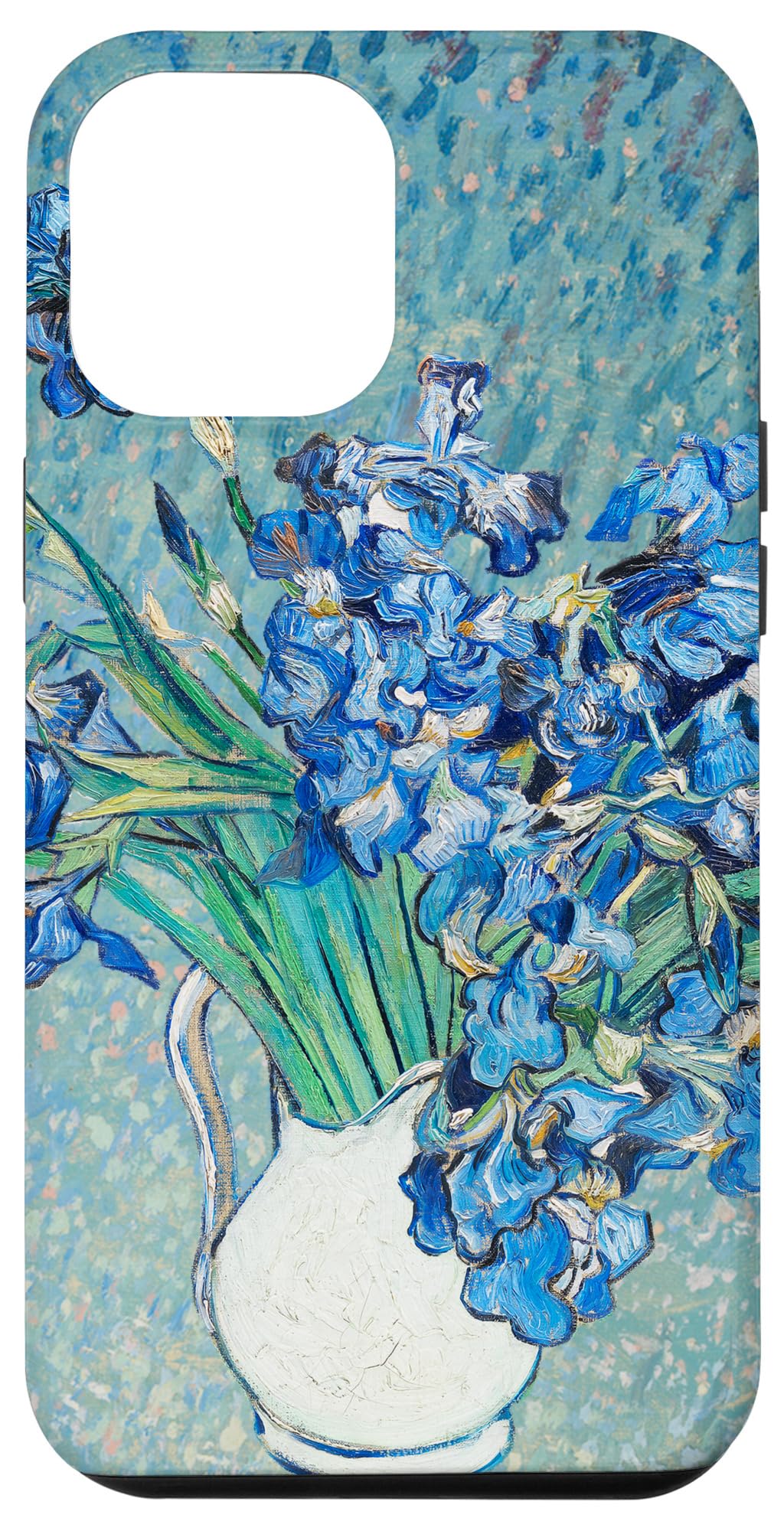iPhone 15 Pro Max Van Gogh's Irises Vase Inspired Impressionist Floral Art Case