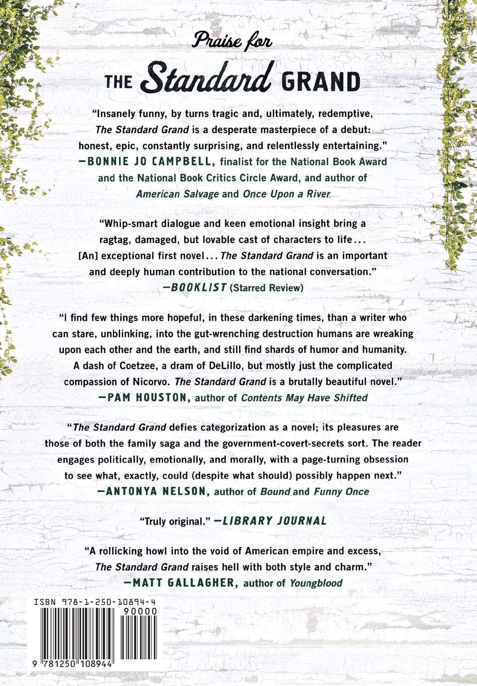 The Standard Grand A Novel Nicorvo Jay Baron 9781250108944 Amazon Com Books