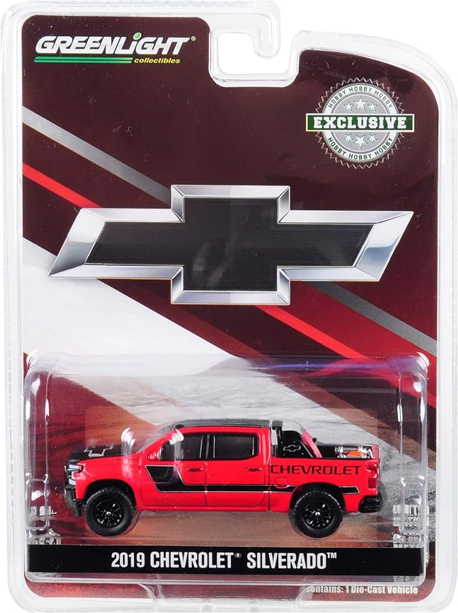 red chevy silverado toy truck