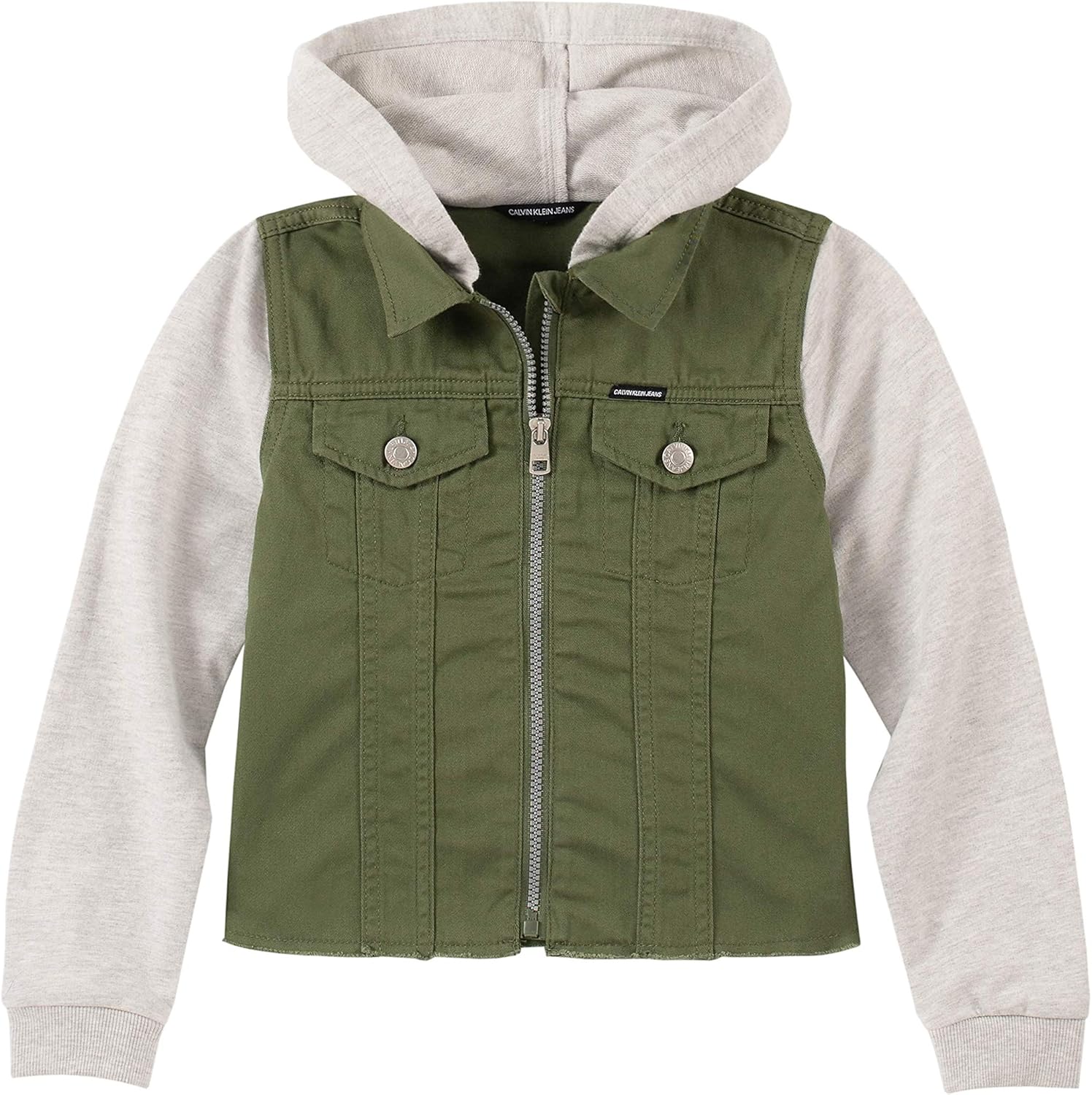 calvin klein olive green jacket