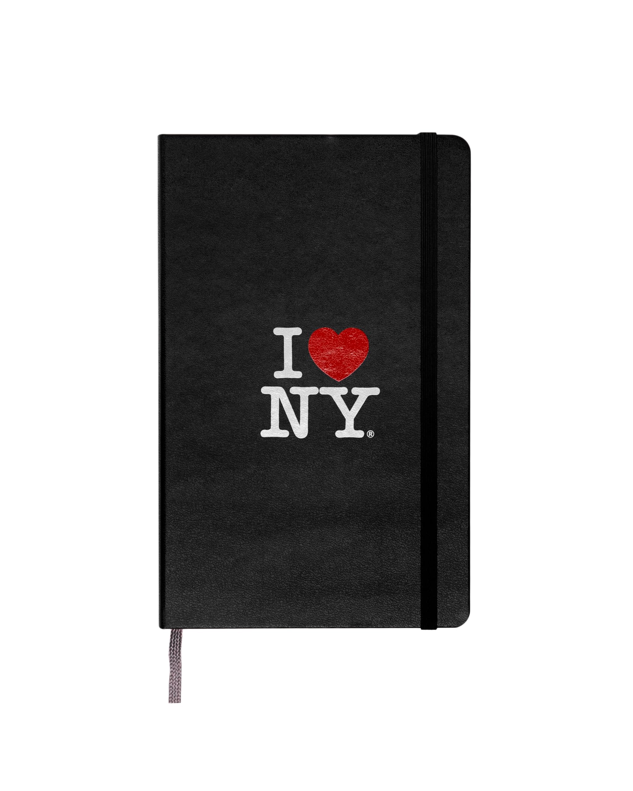 Moleskine Limited Edition I Love NY Notebook, Large, Ruled, Black, Hard Cover (5 x 8.25)