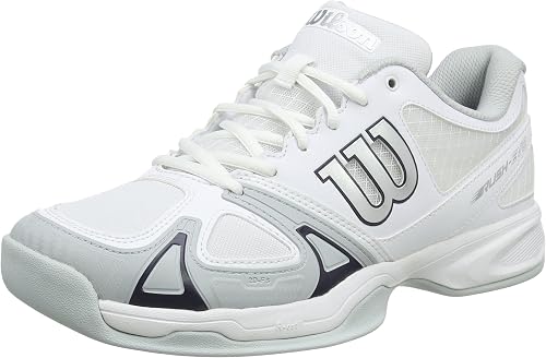 Wilson Men S Wrs323010 Tennis Shoes White White Pearl Blue