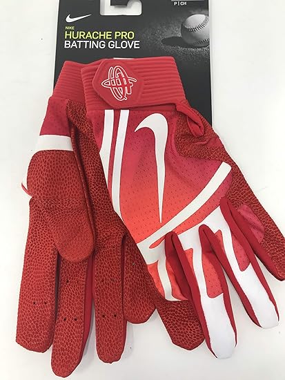 all red nike batting gloves