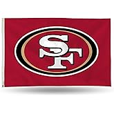 NFL Rico Industries Standard 3' x 5' Banner Flag Single Sided - Indoor or Outdoor - Home Décor