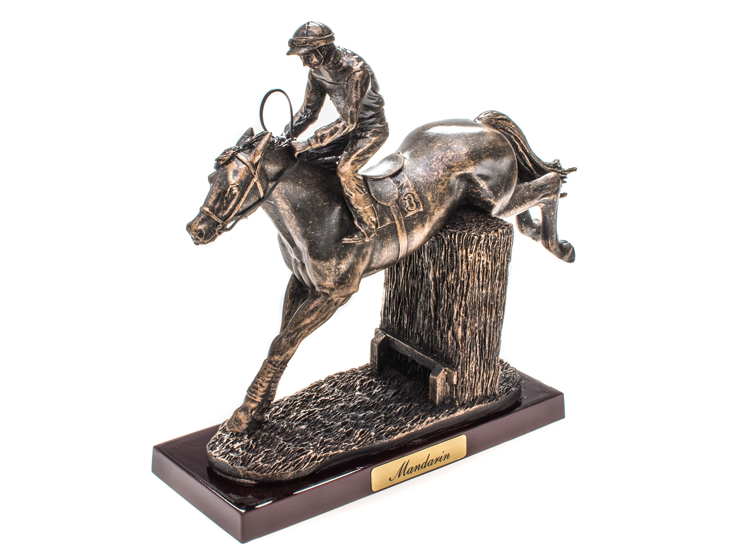 OPO 10 - Miniature resin collectible horse, about 19cms, Mandarin - 123