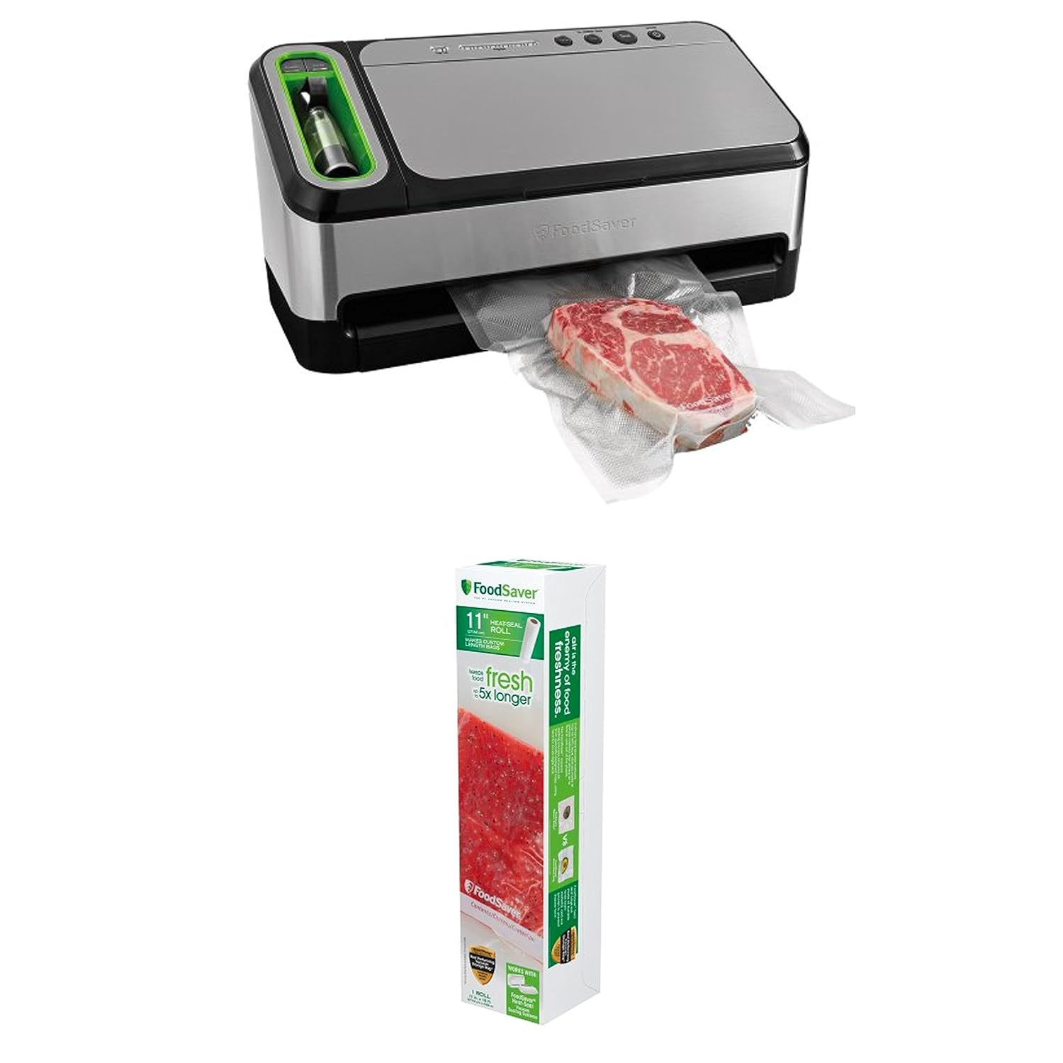 Food Storage Bags Home & Garden BPA free FoodSaver 11" Roll with unique