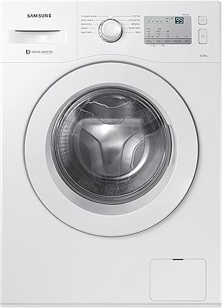 Samsung 6 kg Fully-Automatic Front Loading Washing Machine (WW60M206LMA/TL, White)