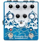 EarthQuaker Devices Avalanche Run V2 Stereo Reverb &amp; Delay with Tap Tempo Guitar Effects Pedal