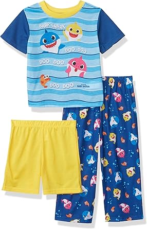 baby shark pj set