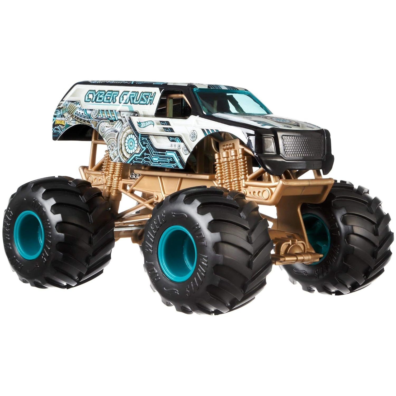 Buy Hot Wheels Monster Trucks Cyber Crush Toy Vehicle
