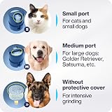 PETPROVED Dog Nail Grinder Silent Electric Nail Trimmer with 2 Heads 3 Ports view 6