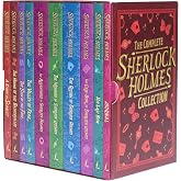 Sherlock Holmes Series Complete Collection 10 Books Set by Arthur Conan Doyle (Return,Memoirs, Adventures, Valley of Fear, His Last Bow, Case-Book,Hound .....)