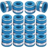 SSI Rubber Positive Valve Stem Seal - Fits an 11/32" Valve Stem And .500" Guide O.D., Valve Seals For SBC BBC SBF, Positive Seal