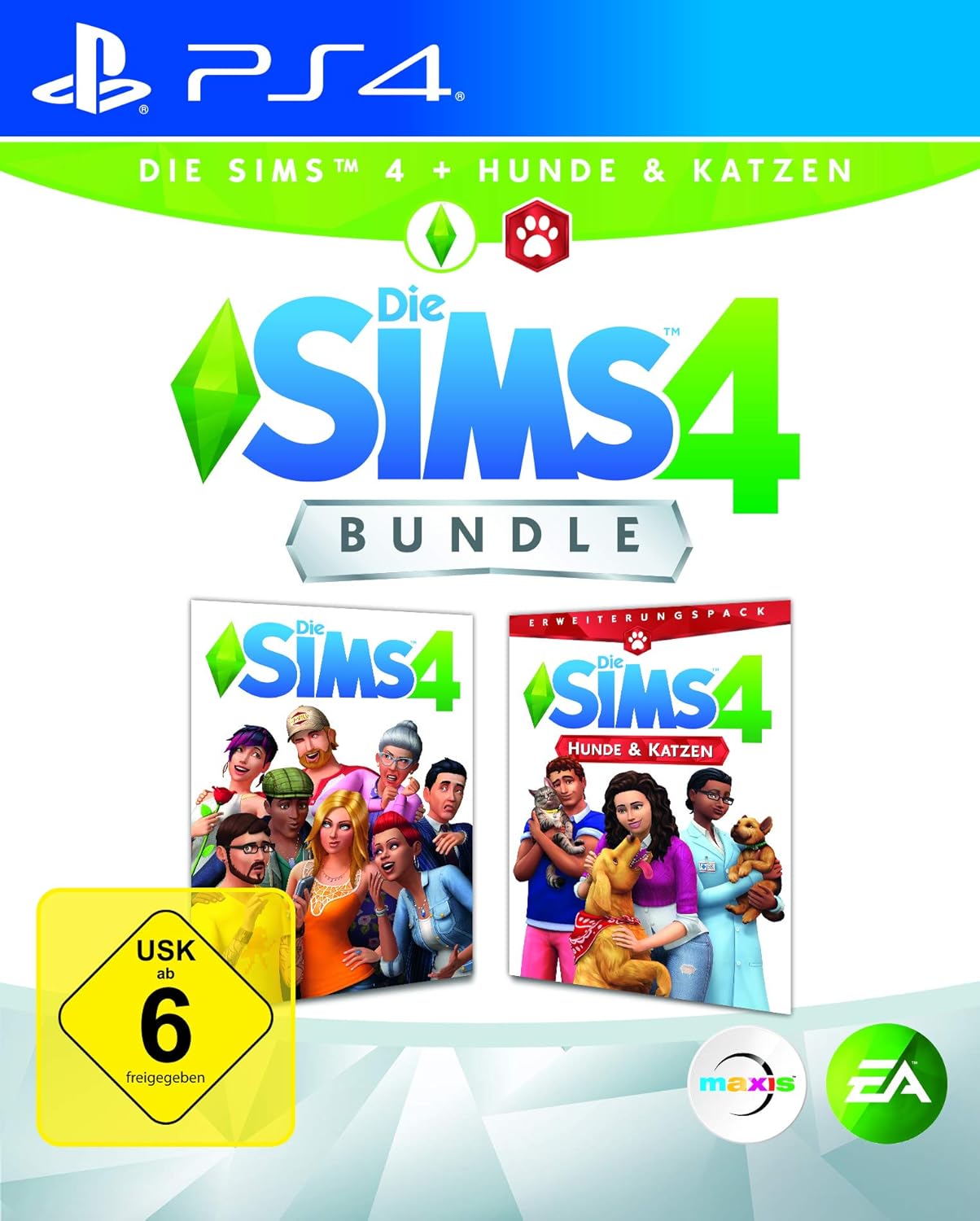 Die Sims 4 - Hunde & Katzen Bundle - PlayStation 4 [Importación alemana]: Amazon.es: Videojuegos