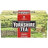 Yorkshire Tea, Red, Black Tea Bags, 240ct (Pack of 1) | Refreshing, Satisfying, and Strong, Classic British Breakfast Blend | Caffeinated | Enjoy Hot or Iced | Imported from the UK