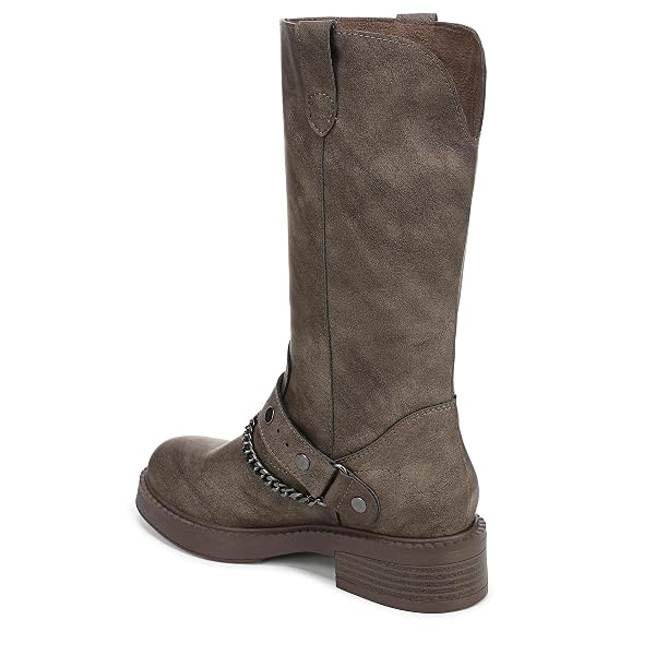 BLOWFISH MALIBU WOMEN’S VERONA 2 FASHION BOOT DARK BROWN FAUX LEATHER 11 M