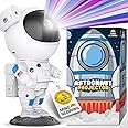 Mind-Glowing Astronaut Galaxy Projector - Spaceman Projector with Remote, Timer, Star & Nebula Modes - Dimmable Astronaut Night Light for Kids Space Decor - Cool Birthday Gift for 5-10 Year Old Boys