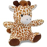DolliBu Giraffe Plush - Super Soft Stuffed Animal, Cute Wildlife Animal Plush, Adorable Fluffy Stuffed Animal for Boys and Girls, Stuffed Zoo Animals Plush Gift for Babies, Kids, Adults - 6 Inches