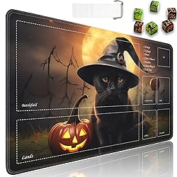 JVGFYNKL for TCG Playmat, Playmat with Zones, 24x14