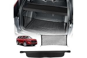 Tesmirror for Honda CRV Retractable Cargo Cover Trunk Cargo Cover for Honda CRV 2025 2023 2024 Accessories Shielding Shade Luggage Privacy Screen