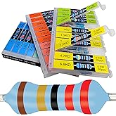 EEEEE 1/2W 30 Values 600pcs Individual Compartment 1 Ohm-1M Ohm with 1% Metal Film Resistor Assortment Kit and Electrical Ind