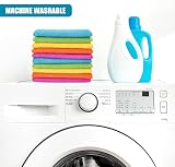MTS Microfibre Cleaning Cloths 10 Pack 30x30cm Multicolour Non Ab abrasive view 8