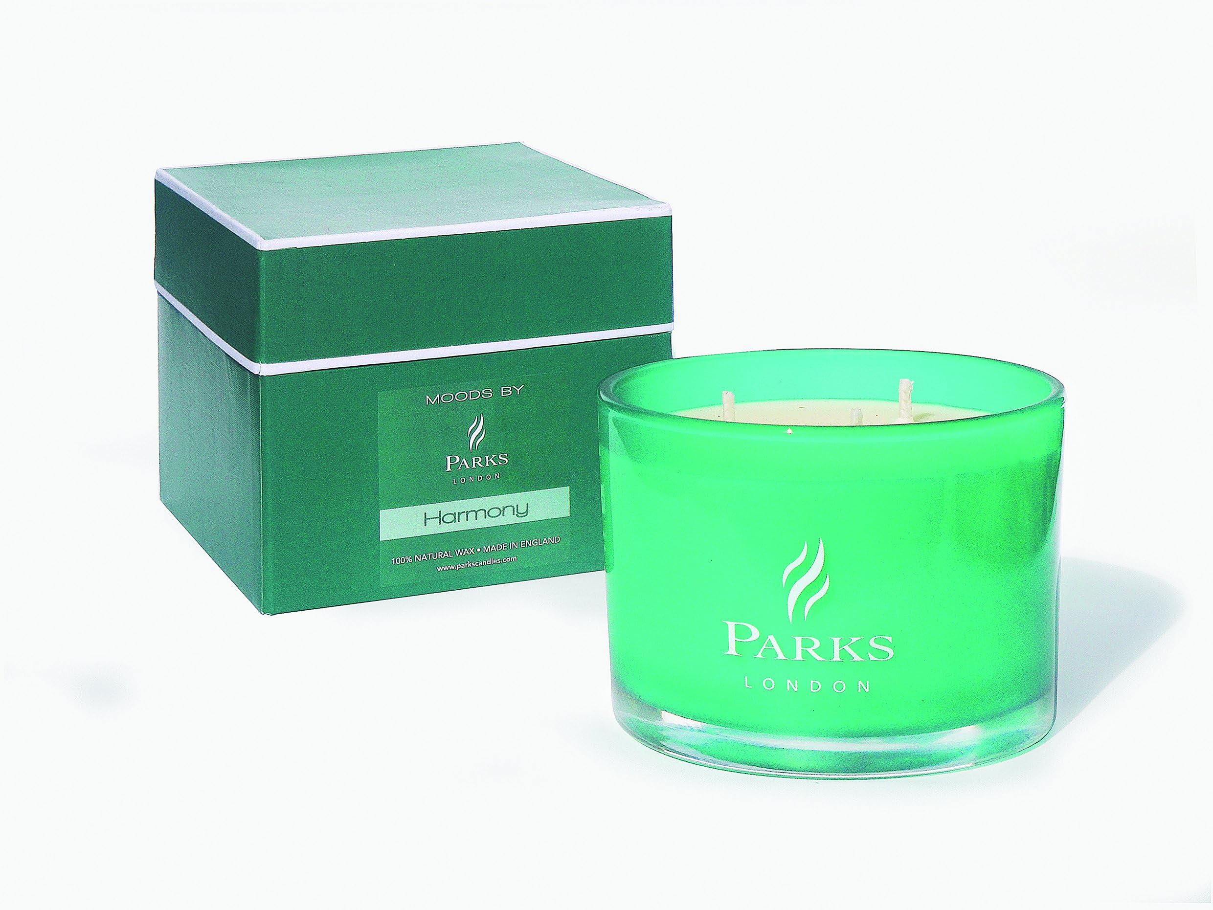 Parks London Moods Three Wick Candle-Fresh Green Citrus and Lemongrass