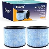Flintar F100 Replacement Filter, Compatible with Instant AP100 Air Purifier, 3-in-1 H13 Grade Filtration, Part# F100, 2-Pack