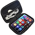 Compatible with MYMAHDI M400 MP3 Player Case, Lamshaw Hard Shell Travel and Storage Case Carrying Case Compatible with MYMAHDI M400 4" MP3 Player (Black)