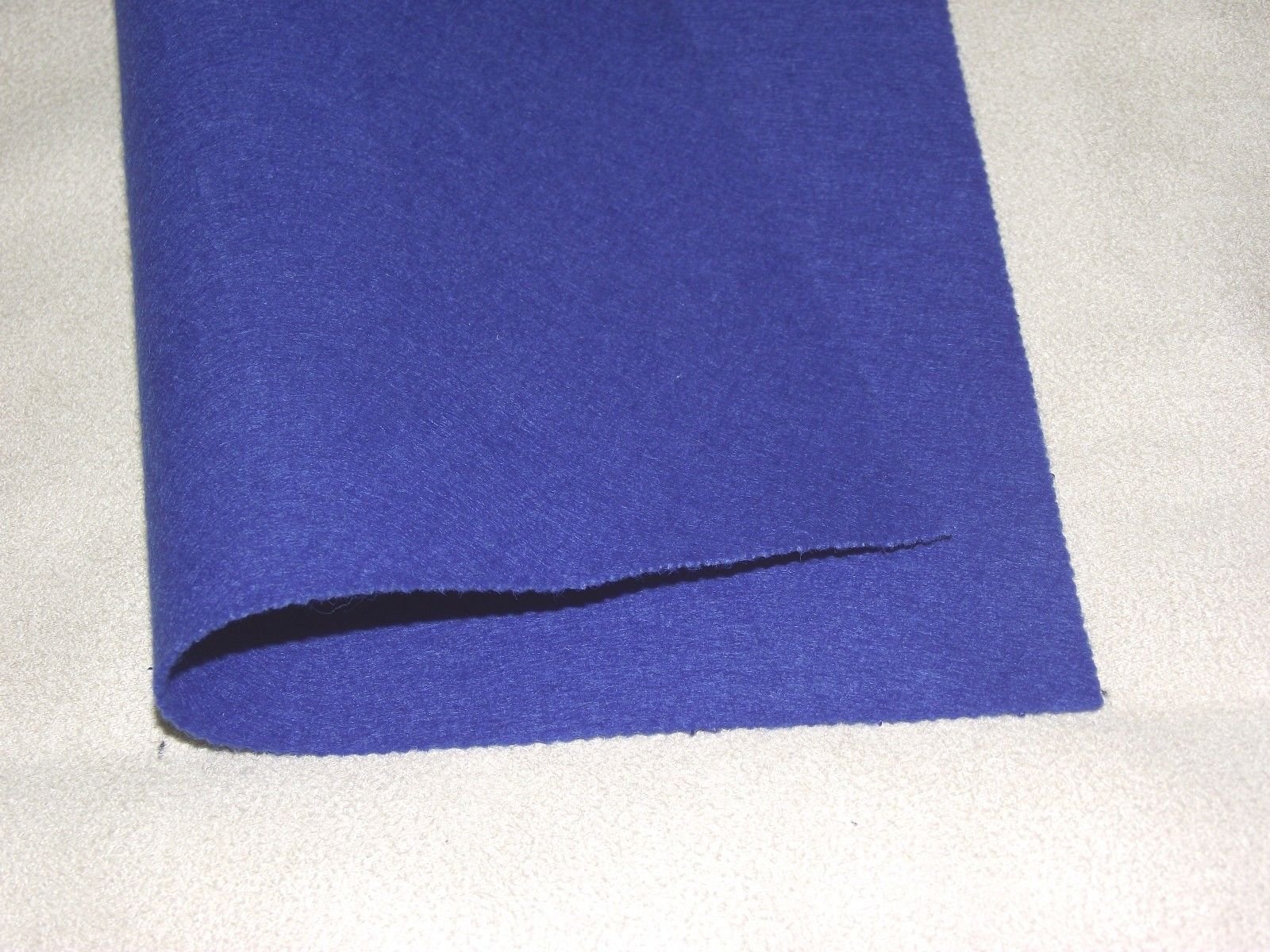 Acrylic Felt Baize Craft/Poker Fabric Material - Royal Blue, 1Mtr - 150cmx100cm